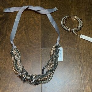 Kenneth Cole necklace and bracelet set